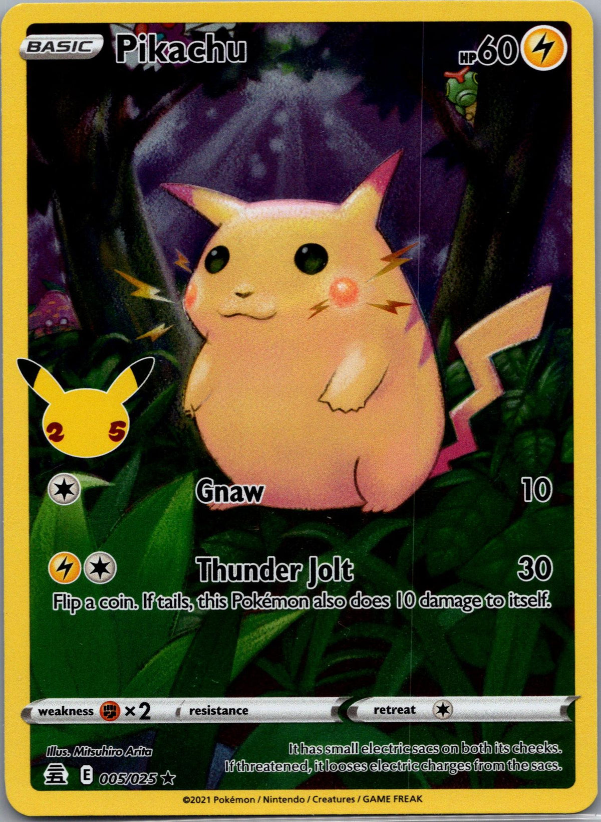 Pikachu - Celebrations (Holo Rare) [CEL-5]