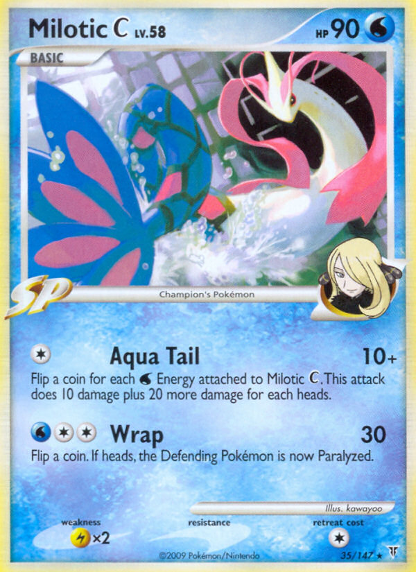 Milotic C - Supreme Victors (Rare) [SV-35] English / Near Mint / Normal