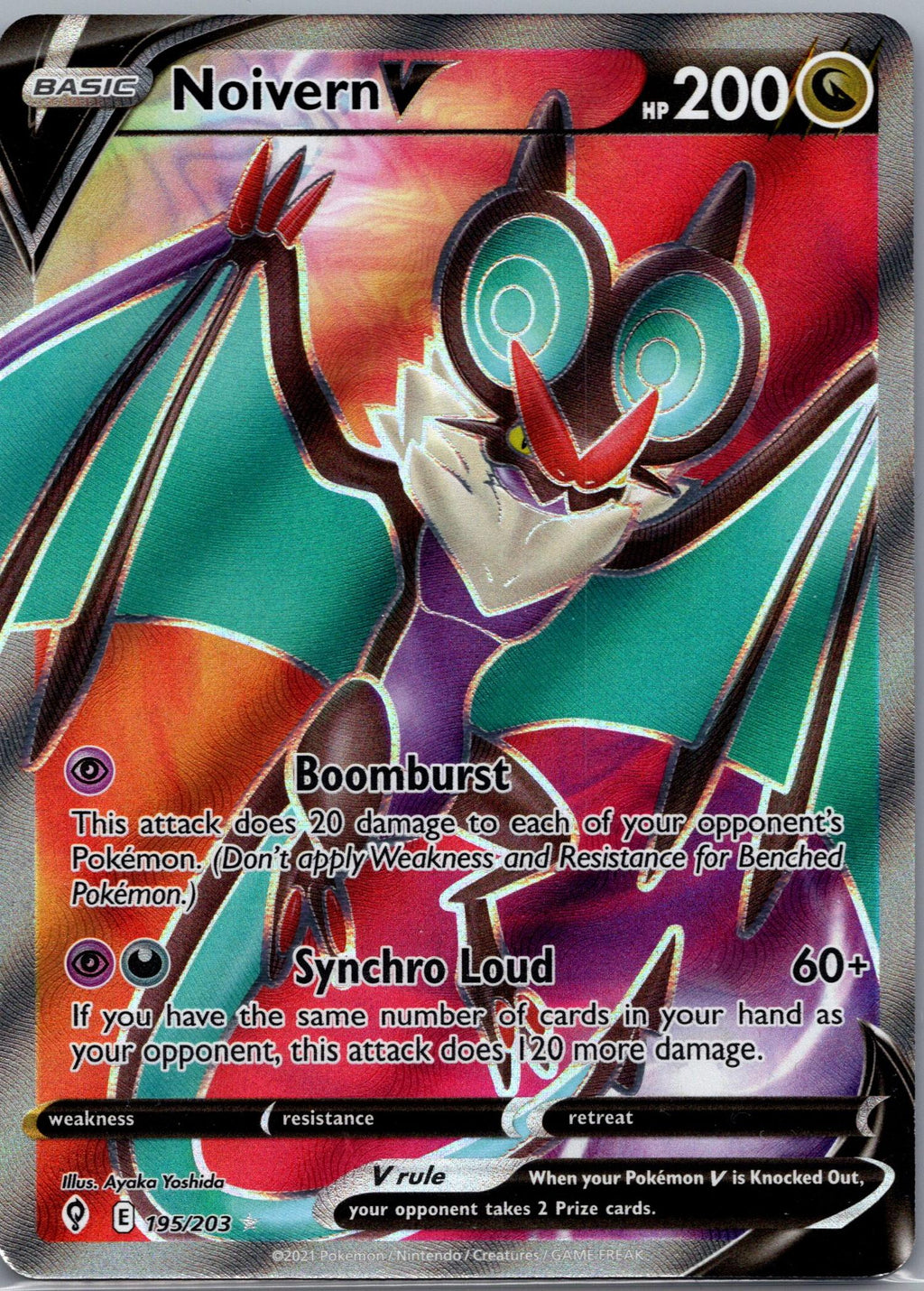 Noivern V - Evolving Skies (Ultra Rare) [EVS-195]