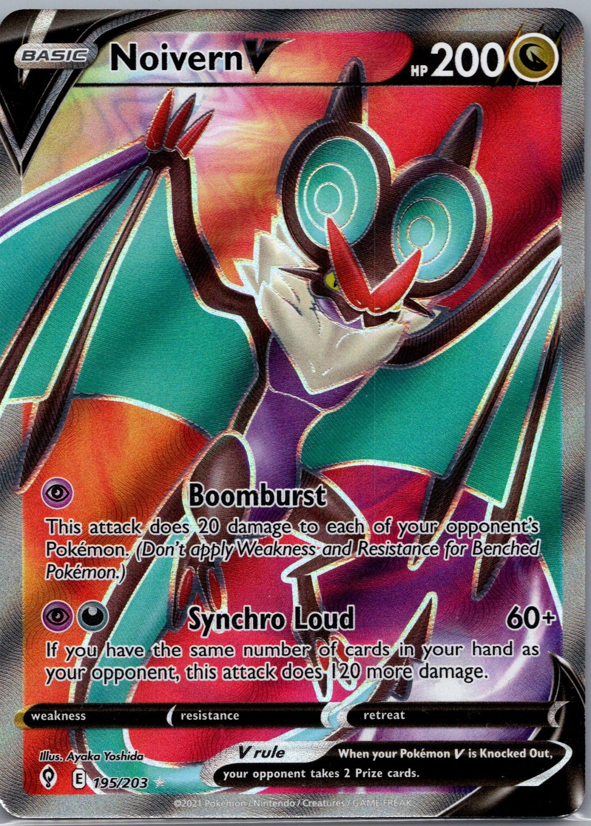 Noivern V - Evolving Skies (Ultra Rare) [EVS-195]