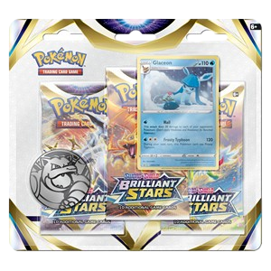 Brilliant Stars 3 Pack Blister: Glaceon