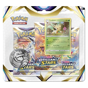 Brilliant Stars 3 Pack Blister: Leafeon