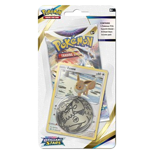 Pokemon Brilliant Stars Checklane Blister: Eevee