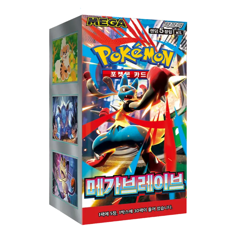 Pokémon Mega Brave Booster Box - Koreaans
