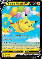 Flying Pikachu V - Celebrations (Rare Holo V) [CEL-6] English / Near Mint / Normal
