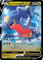 Garchomp V - Astral Radiance (Rare Holo V) [ASR-117] English / Near Mint / Normal