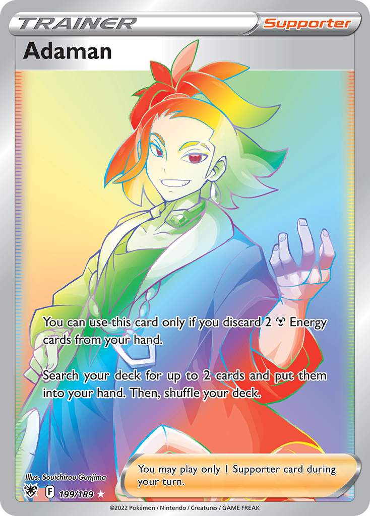 Adaman - Astral Radiance (Rare Rainbow) [ASR-199] English / Near Mint / Normal